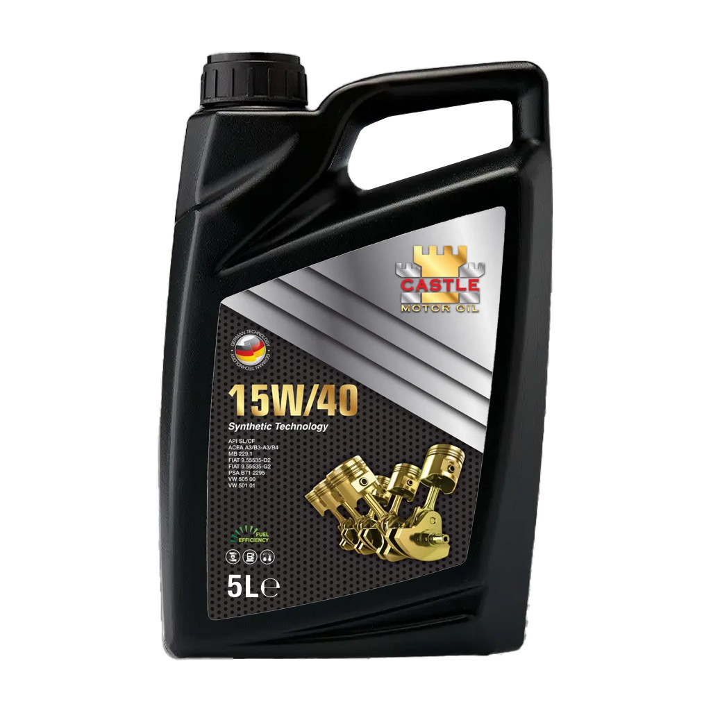 Моторна олива CASTLE MOTOR OILS 15W40 5л - зображення 1