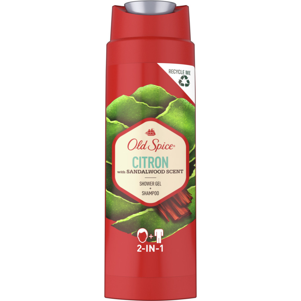 Гель для душу Old Spice Citron 250 мл (4084500979529) - зображення 1