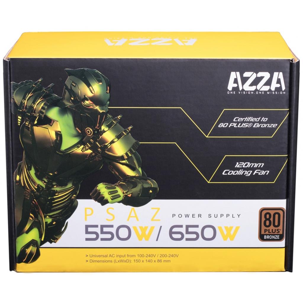Блок живлення Azza 550W (PSAZ-550W) - изображение 4
