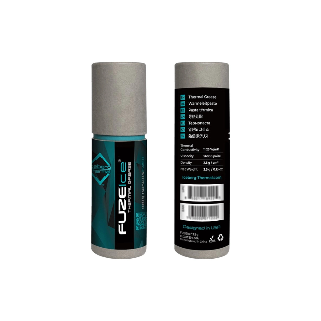 Термопаста Iceberg Thermal FUZEIce 3.5g (BLACKICE4G-00A) - зображення 4