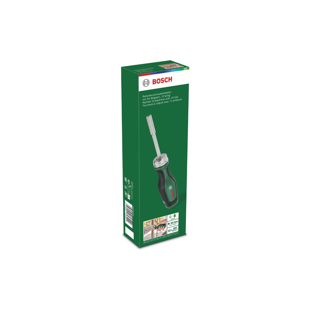 Набір викруток Bosch 12 насадок, Tx, PZ, PH, SL, HEX (1.600.A02.BX2) - зображення 9
