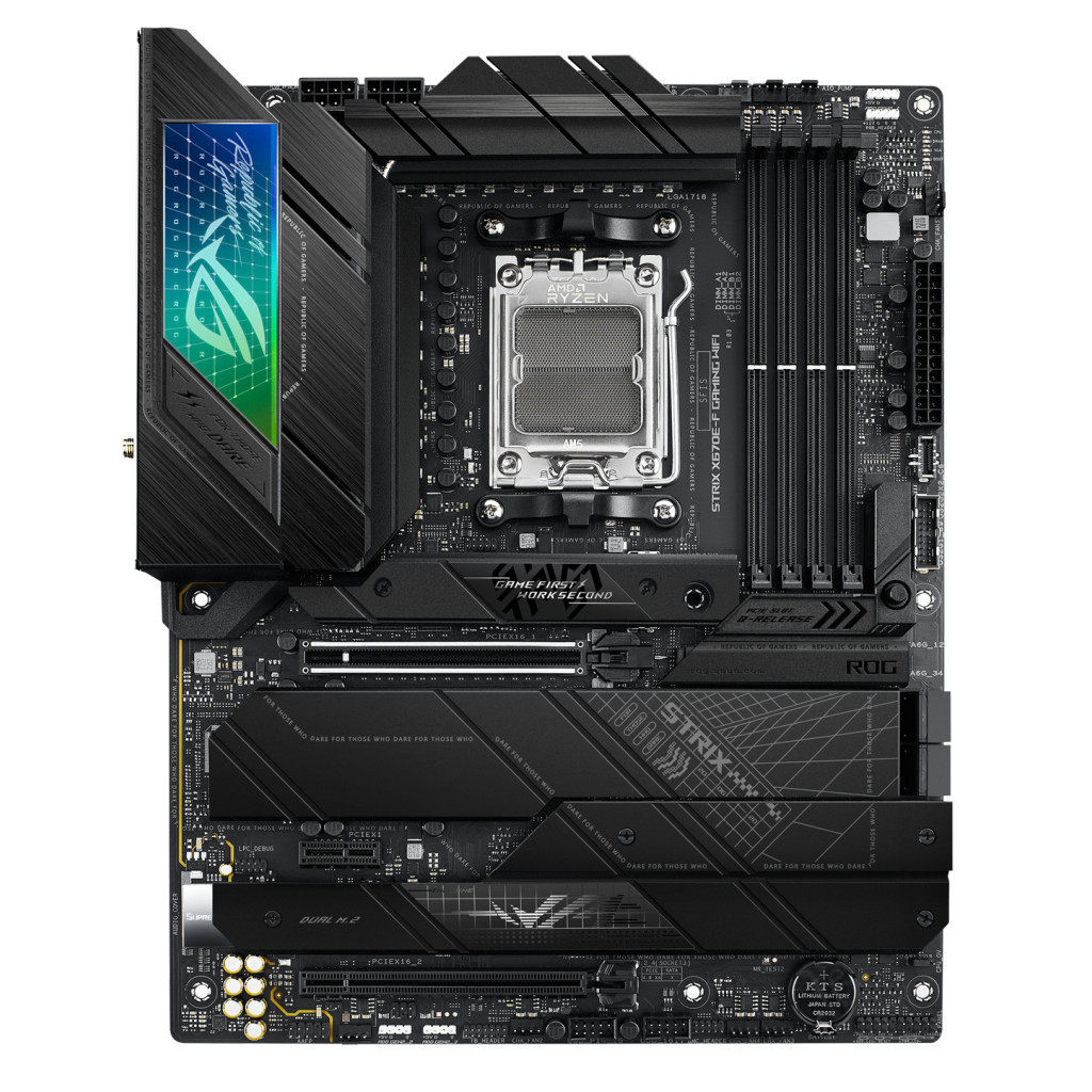 Материнська плата ASUS ROG STRIX X670E-F GAMING WIFI - зображення 1