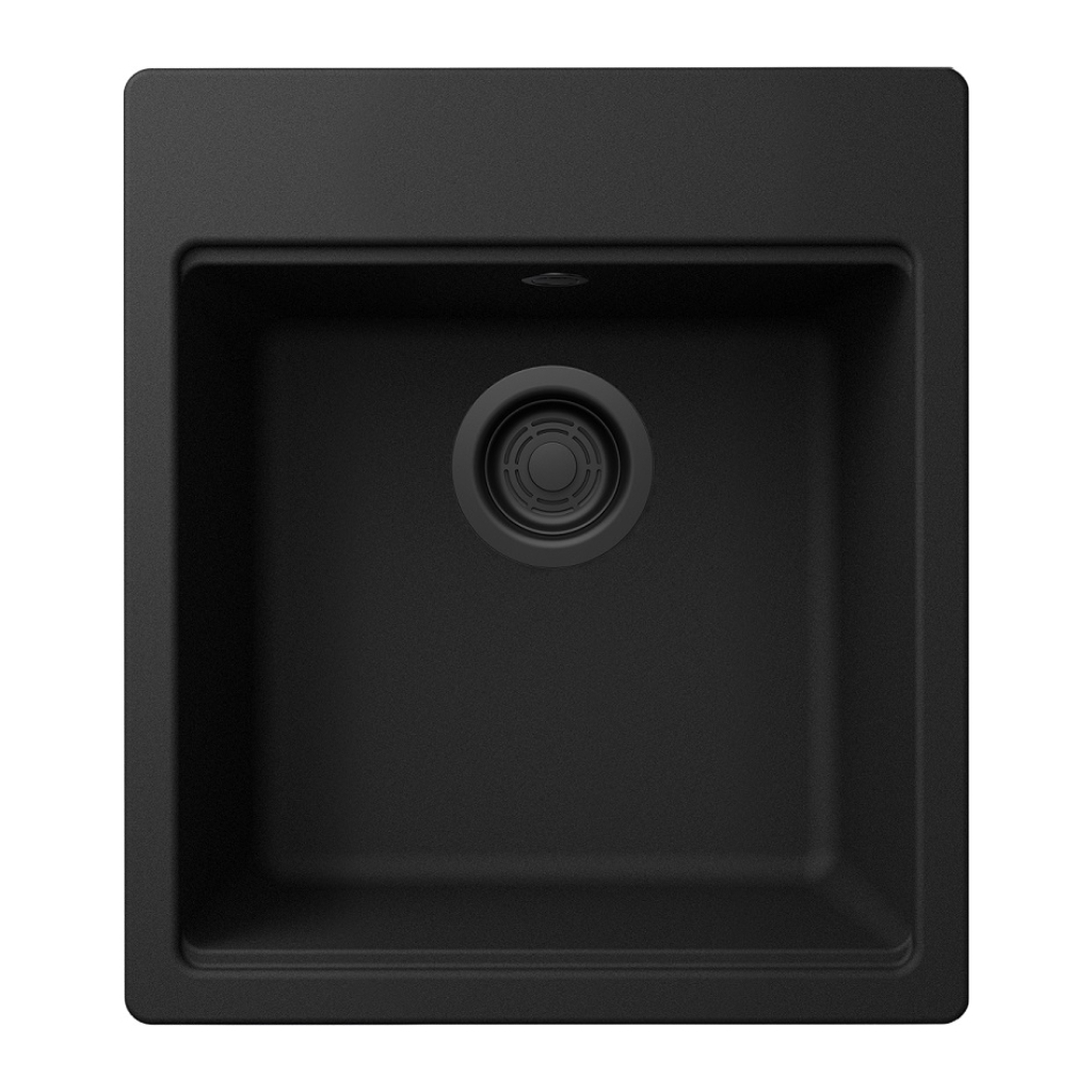 Мийка кухонна Elleci TIME 102 on top nero 40 - зображення 1