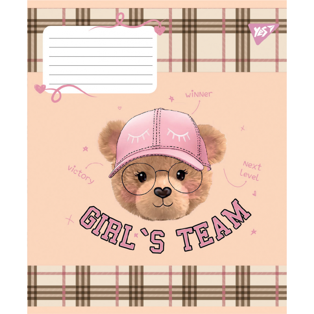 Зошит Yes You are cute А5 24 аркушів клітинка (767896) - зображення 5