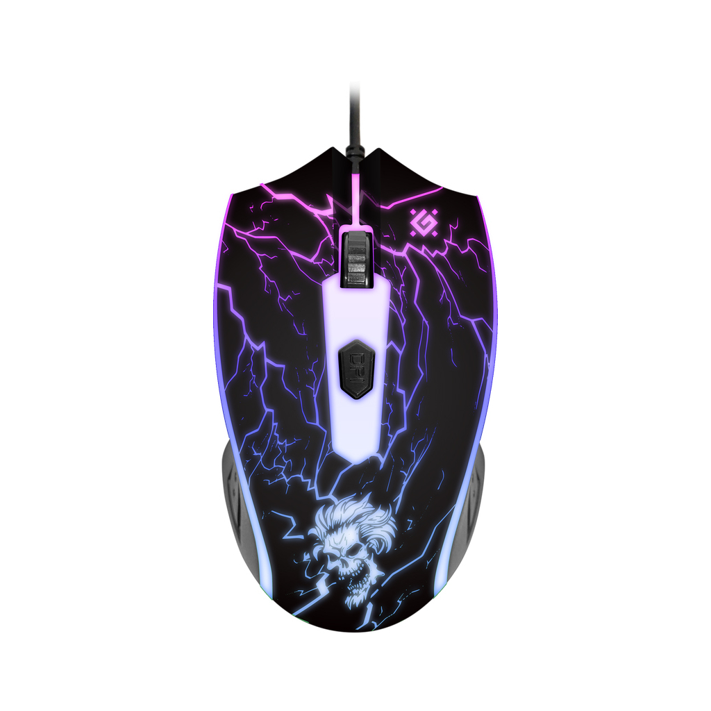 Мишка Defender Thunderbolt GM-925 USB Black (52925) - зображення 1