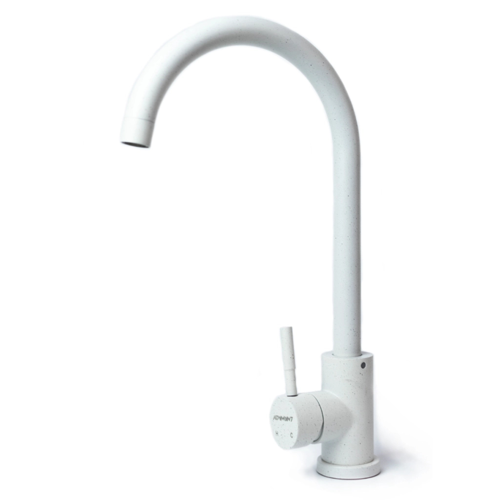 Мийка кухонна Adamant Ovum Old stone + змішувач + дозатор (1824296900410) - зображення 4