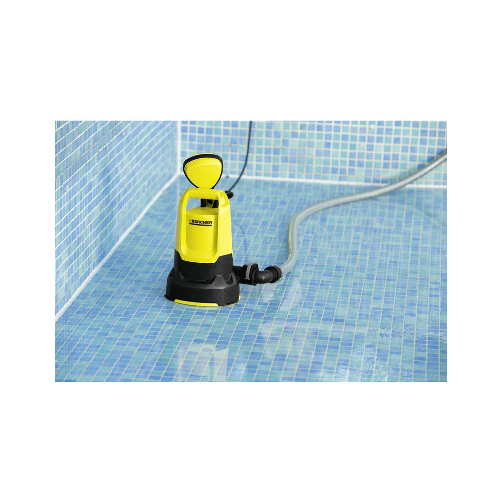 Дренажний насос Karcher для чистої води SP 9.000 Flat, 280Вт, 9Куб/год, 6м, глибина 7м, 3.75 кг (1.645-810.0) - зображення 4