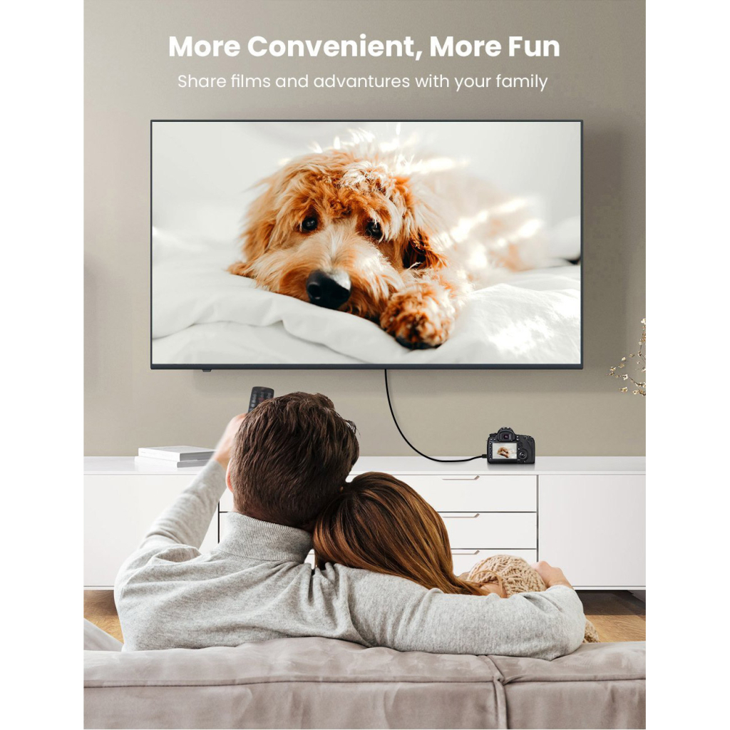 Дата кабель USB 3.0 AM to Micro B 0.5m US130 black Ugreen (10840) - зображення 4