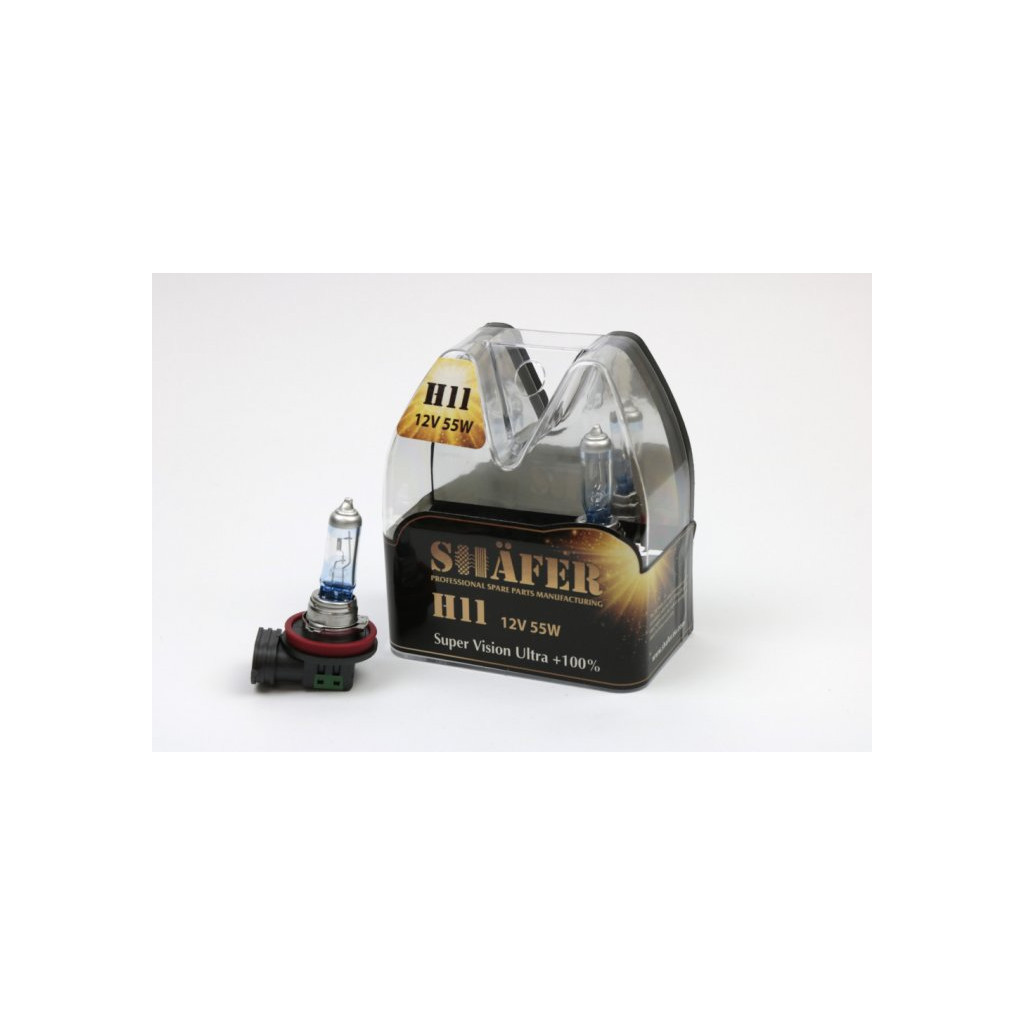 Автолампа SHAFER H1112V55WSuperVisionUltra+100 (SL3011) - зображення 1