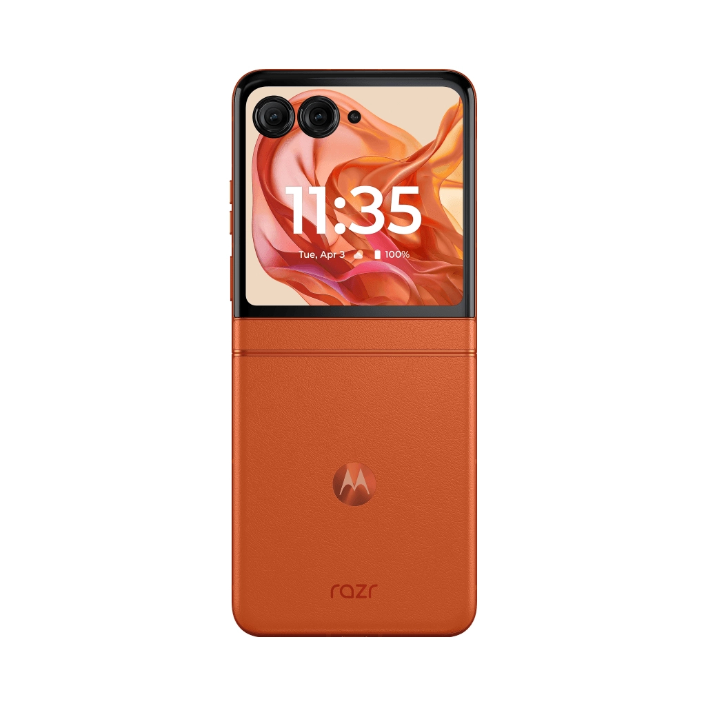 Мобільний телефон Motorola Razr 50 8/256GB Spritz Orange (PB200052RS) - зображення 3
