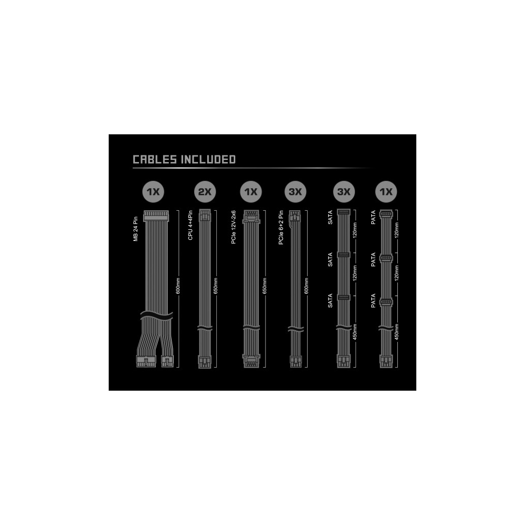 Блок живлення ASRock 850W SteelLegend (SL-850G) - изображение 7