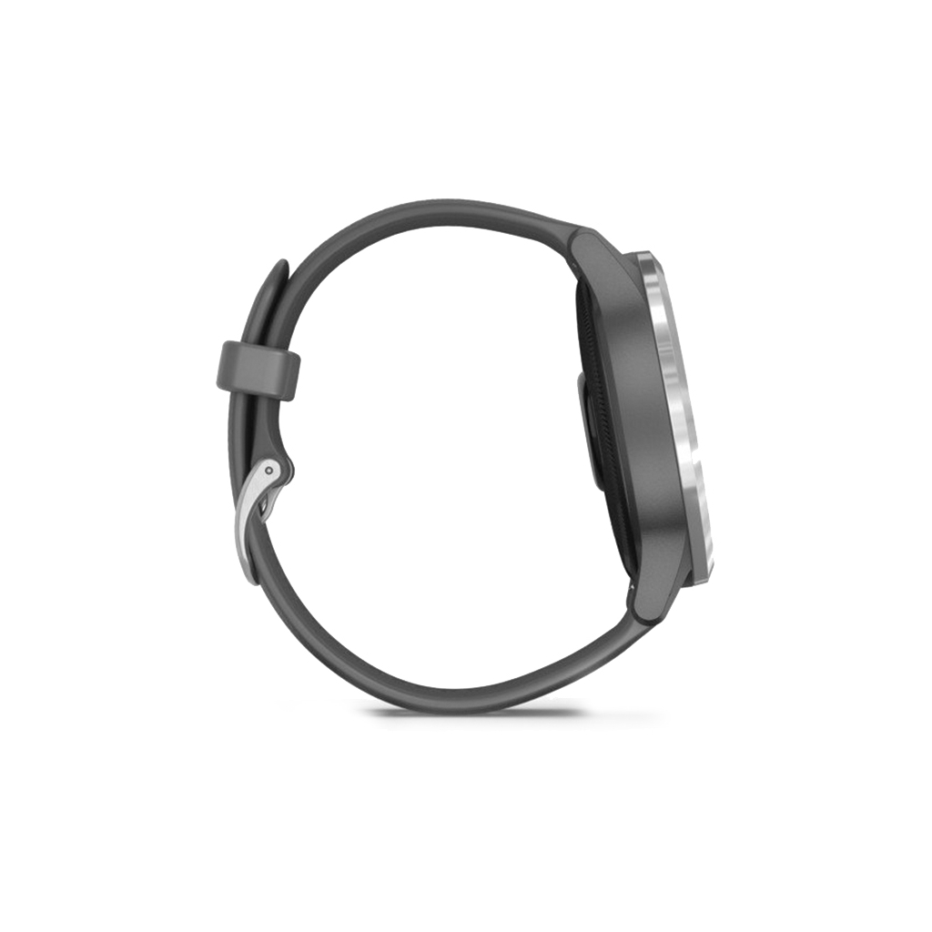 Смарт-годинник Garmin vivoactive 4, Shadow Grey with Silver Hardware, GPS navy (010-02174-03) - зображення 4