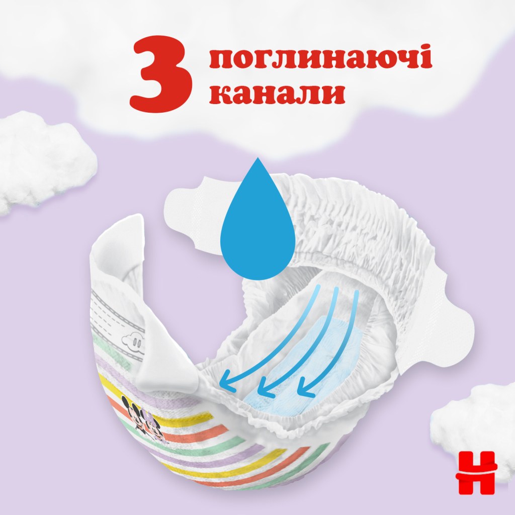 Підгузки Huggies Ultra Comfort 3 (5-9 кг) M-Pack 156 шт (5029053590516) - зображення 2