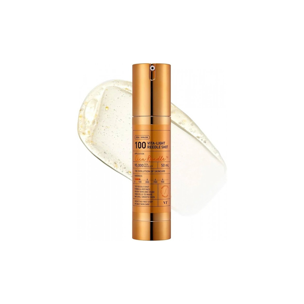 Сироватка для обличчя VT Cosmetics Vita Light Reedle Shot 100 З мікроголками та вітаміном С 50 мл (8803463006402) - изображение 1