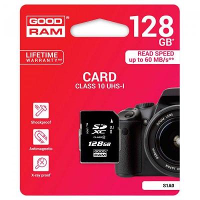 Карта пам'яті Goodram 128GB SDXC class10 USH-I (S1A0-1280R11) - зображення 2