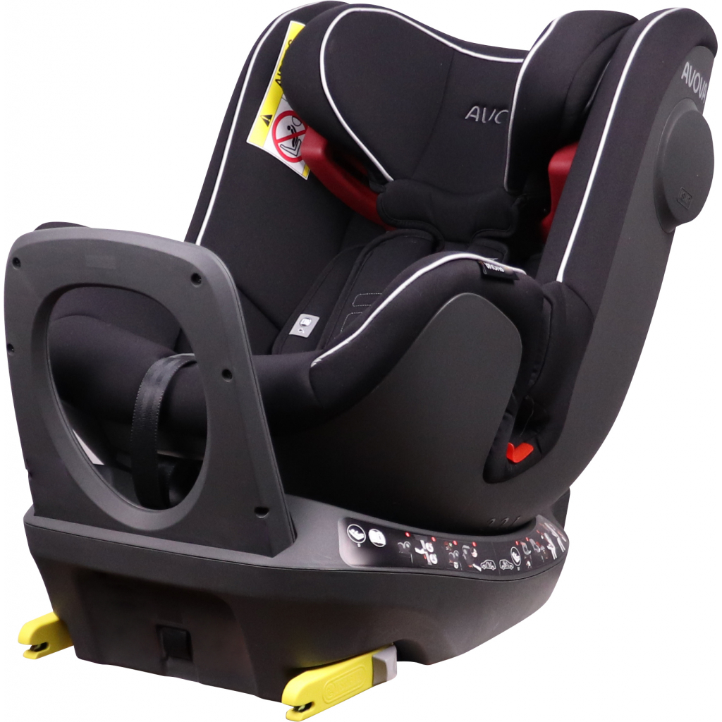 Автокрісло Avova Swan-Fix 0-25 кг Pearl Black (4260621466098) - зображення 5
