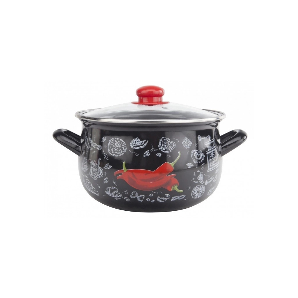 Каструля Gusto "Перчинка" 16 см 2,1 л (GT-T-116-P) - зображення 1