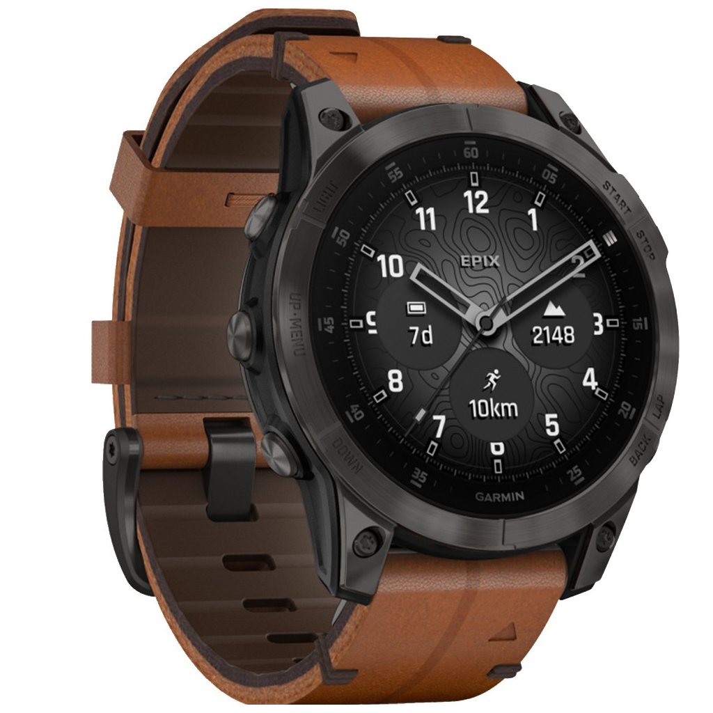 Смарт-годинник Garmin EPIX gen 2, Sapphire, Gray Titanium, GPS (010-02582-30) - зображення 3