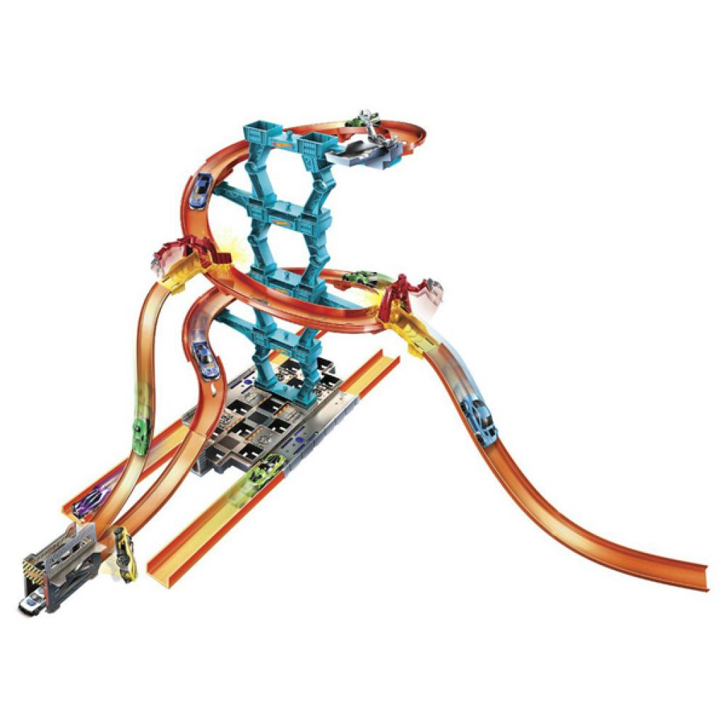 Автотрек Hot Wheels Автомобільна фабрика серії З'єднай всі треки (CDL56) - зображення 3