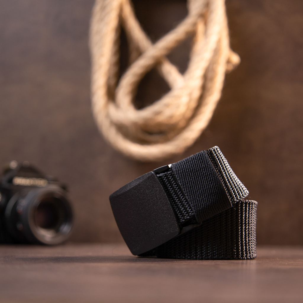 Ремінь Vintage Текстильний Чорний (20540) - зображення 8