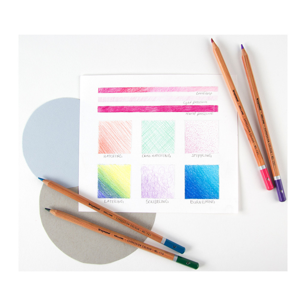 Олівці кольорові Bruynzeel EXPRESSION 72 кольорів (8712079424954) - изображение 3
