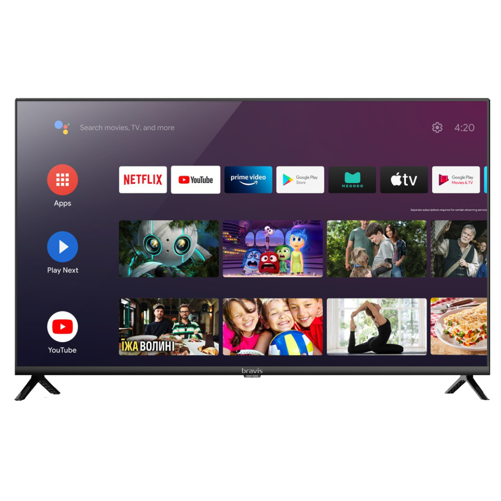 Телевізор Bravis 43K6000U - зображення 2