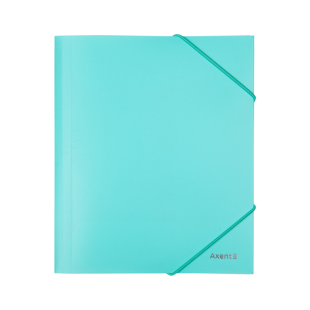 Папка на резинках Axent A5 410 мкм Pastelini mint (1514-18-A) - зображення 1