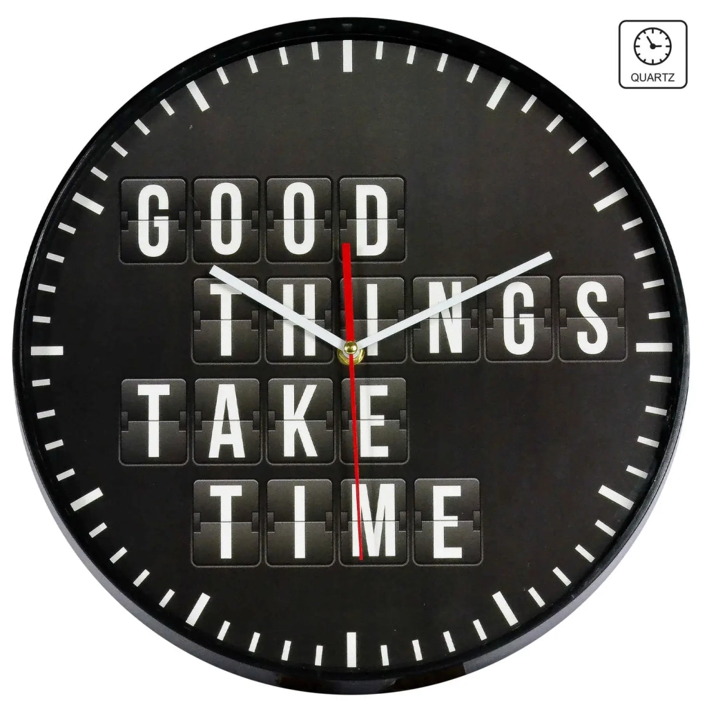 Настінний годинник Technoline 775485 Good Things Take Time (DAS301212) - зображення 2