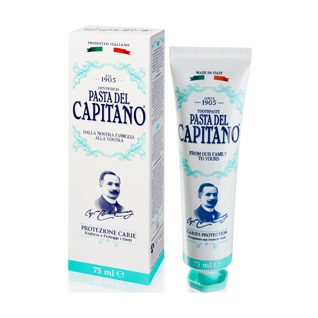 Зубна паста Pasta del Capitano Захист від карієсу 75 мл (8002140037801) - зображення 1