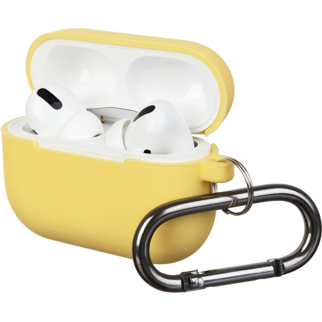 Чохол для навушників Armorstandart Hang Case для Apple Airpods Pro Yellow (ARM56072) - зображення 1