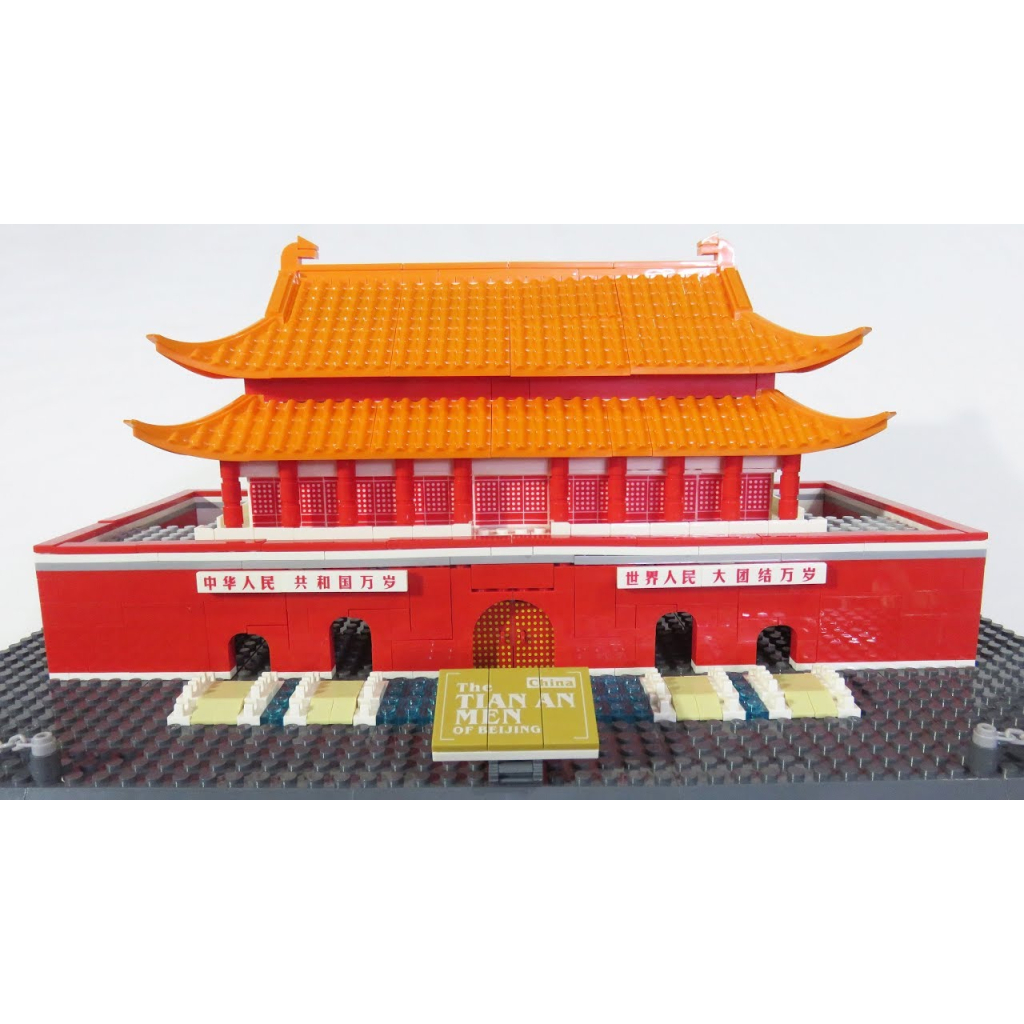 Конструктор Wange Брама небесного спокою - Вежа Тяньаньм (WNG-Tiananmen-Tower) - зображення 3