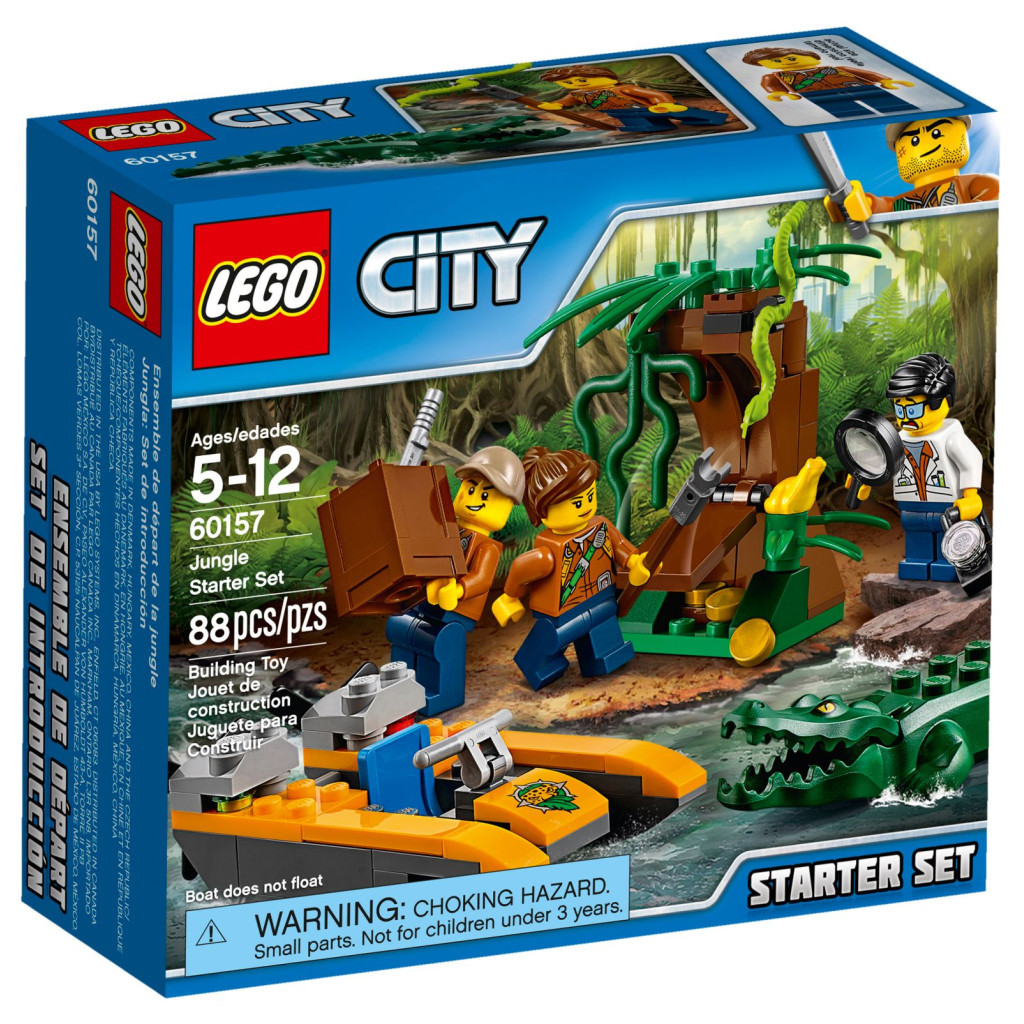 Конструктор LEGO City Набір для початківців Джунглі (60157) - зображення 1