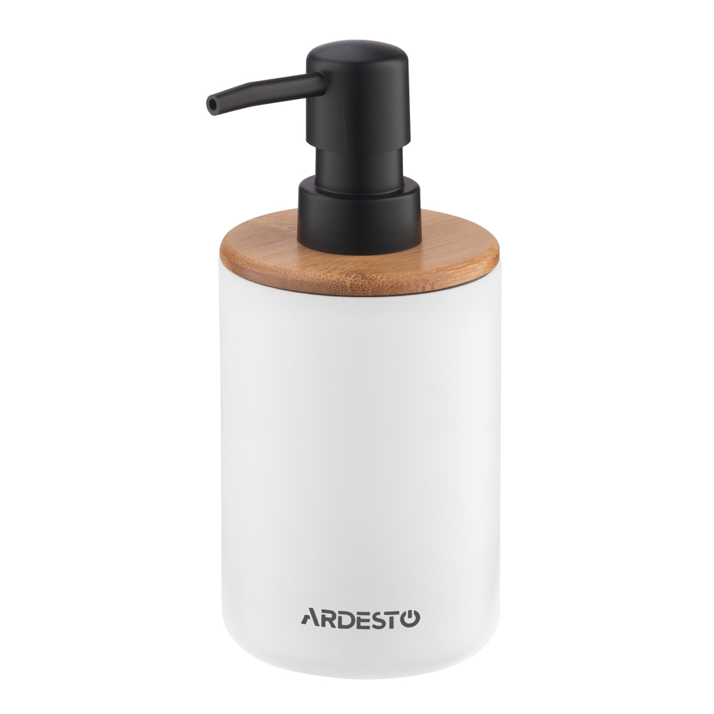 Набір для ванної кімнати Ardesto Minimalism 3 предмети Білий 360 мл (ARHB3110WB) - зображення 2
