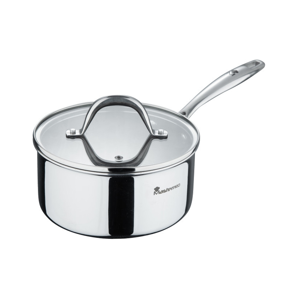 Ківш MasterPro Hi-tech 3, з кришкою 18 см (BGMP-1622) - зображення 1