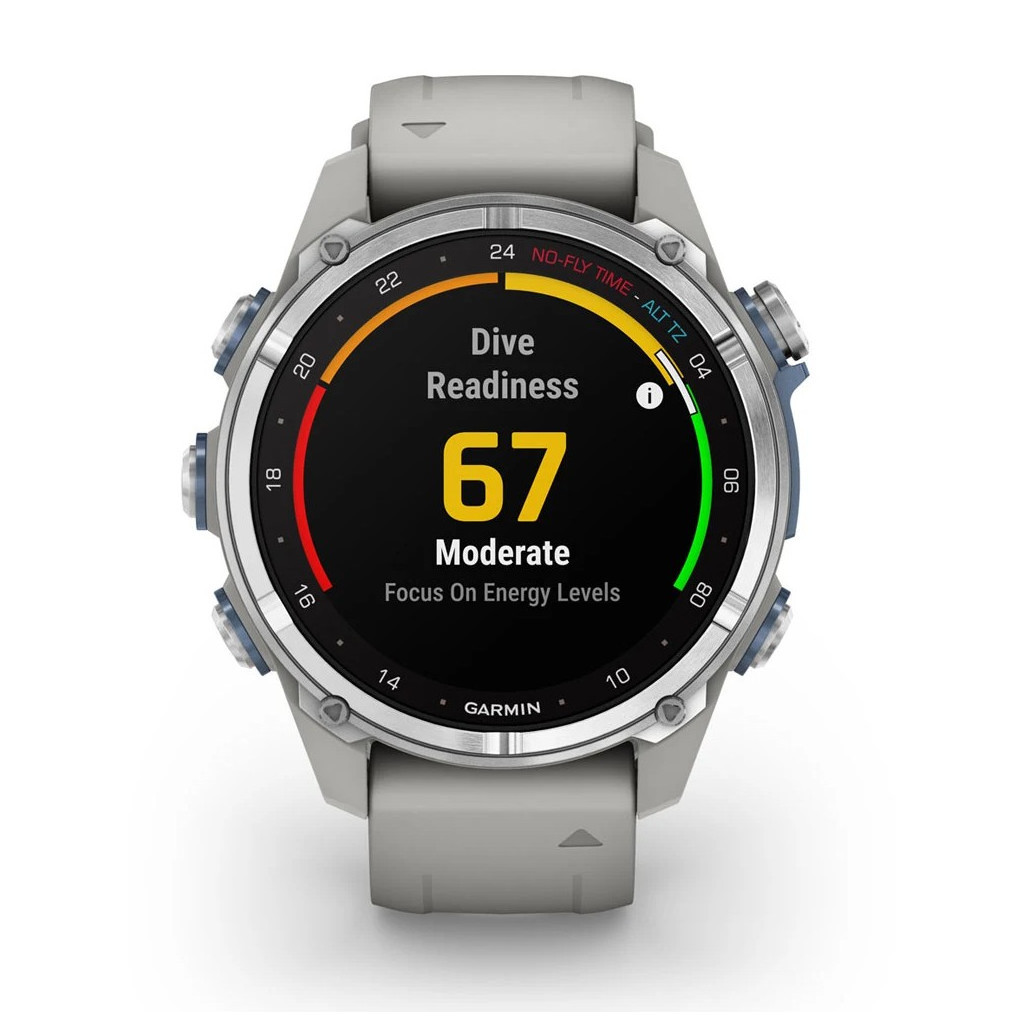 Смарт-годинник Garmin Descent Mk3, 43mm, Passvtd Steel/Fog Gry, Dive Computer, GPS дайвінг комп'ютер (010-02753-04) - зображення 9