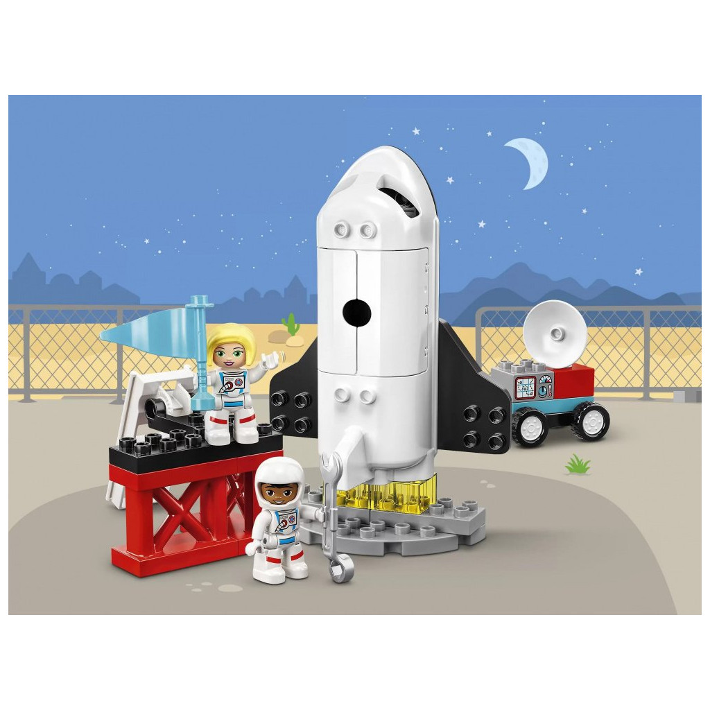 Конструктор LEGO Duplo Town Експедиція на шатлі 23 деталі (10944) - зображення 2