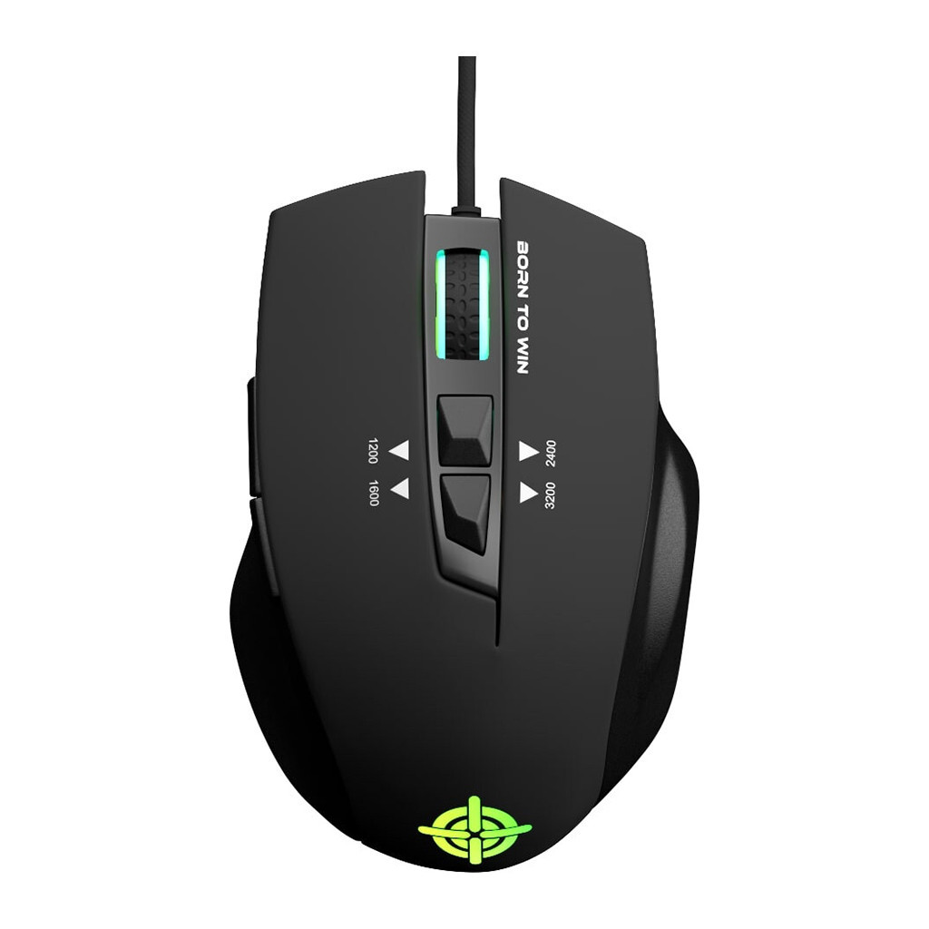 Мишка GamePro GM260 Headshot USB Black - зображення 1