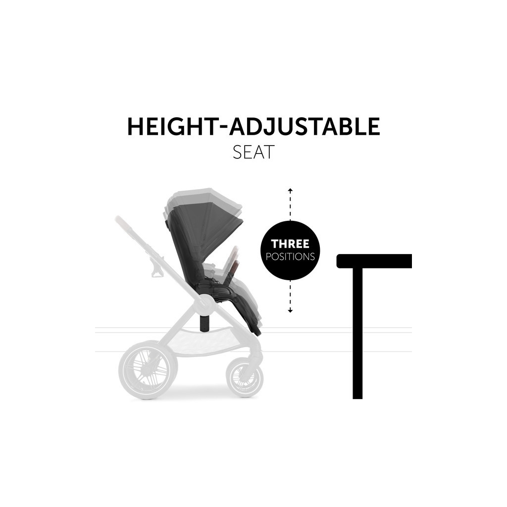 Коляска Hauck 2 в 1 Walk N Care Air (Dark Grey) (16548-5) - зображення 4