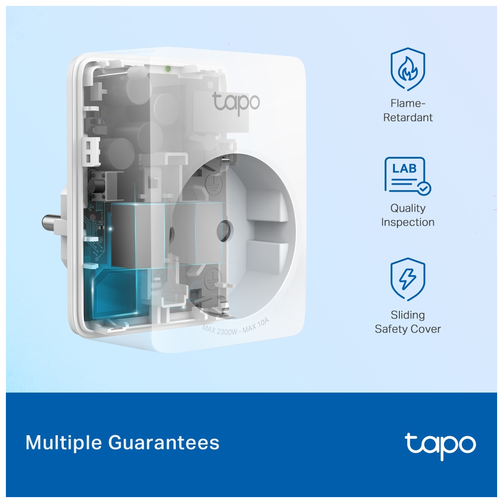 Розумна розетка TP-Link Tapo P100M - изображение 8
