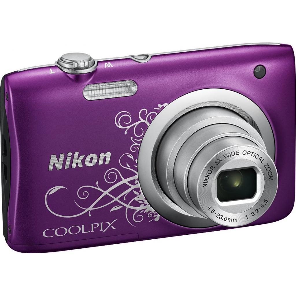 Цифровий фотоапарат Nikon Coolpix A100 Purple Lineart (VNA974E1) - зображення 3