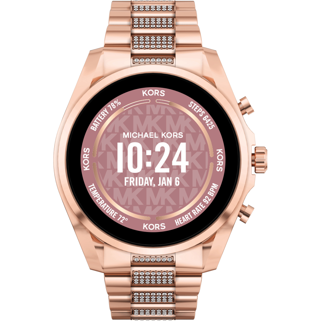 Смарт-годинник Michael Kors Gen 6 Rose Gold-Tone Stainless Steel (MKT5135) - зображення 5