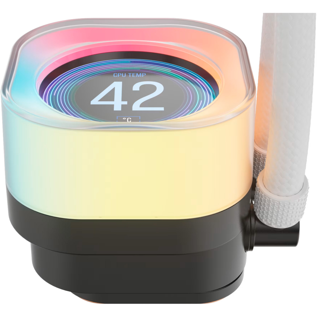 Система рідинного охолодження Corsair iCUE LINK TITAN 360 RX LCD White AIO (CW-9061026-WW) - зображення 3