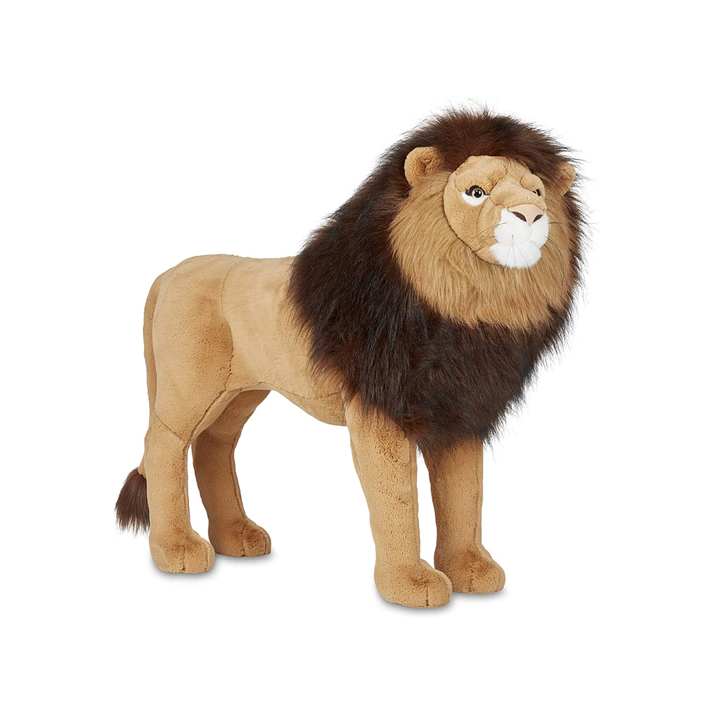 М'яка іграшка Melissa&Doug Гігантський плюшевий лев, що стоїть (MD30418) - зображення 1