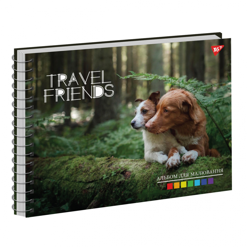 Альбом для малювання Yes А4 30 Спіраль Travel friends (130571) - зображення 2