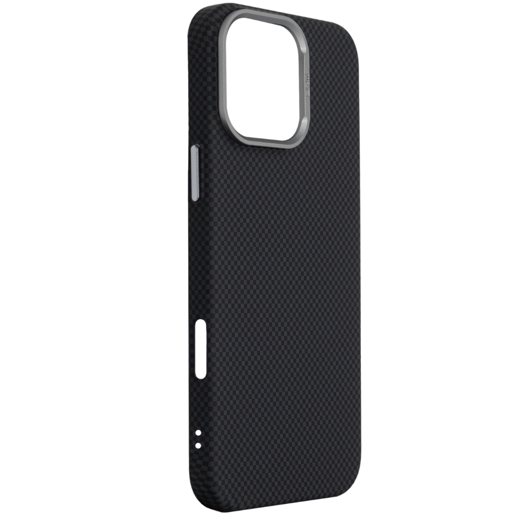 Чохол до мобільного телефона Armorstandart LikeCarbon2 MagCase Apple iPhone 16 Pro Max Kevlar Black (ARM88382) - зображення 3
