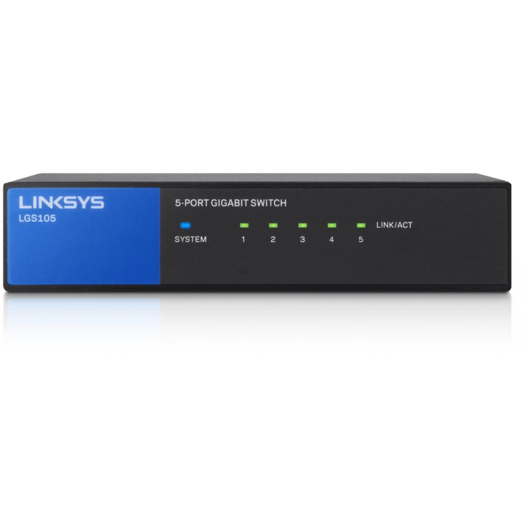 Комутатор мережевий Linksys LGS105 - зображення 1