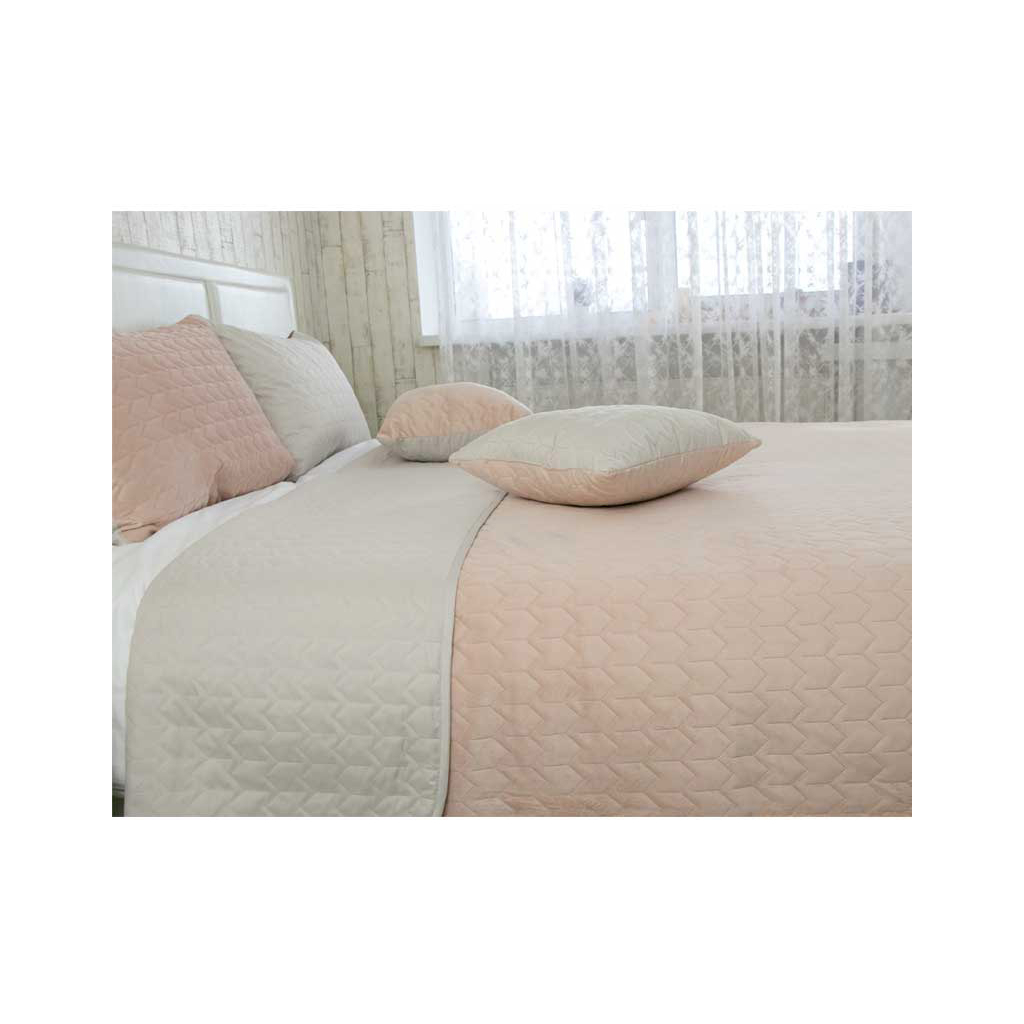 Покривало Руно двостороннє VeLour Мигдальне 220х240 см (330.55_Almond) - зображення 3