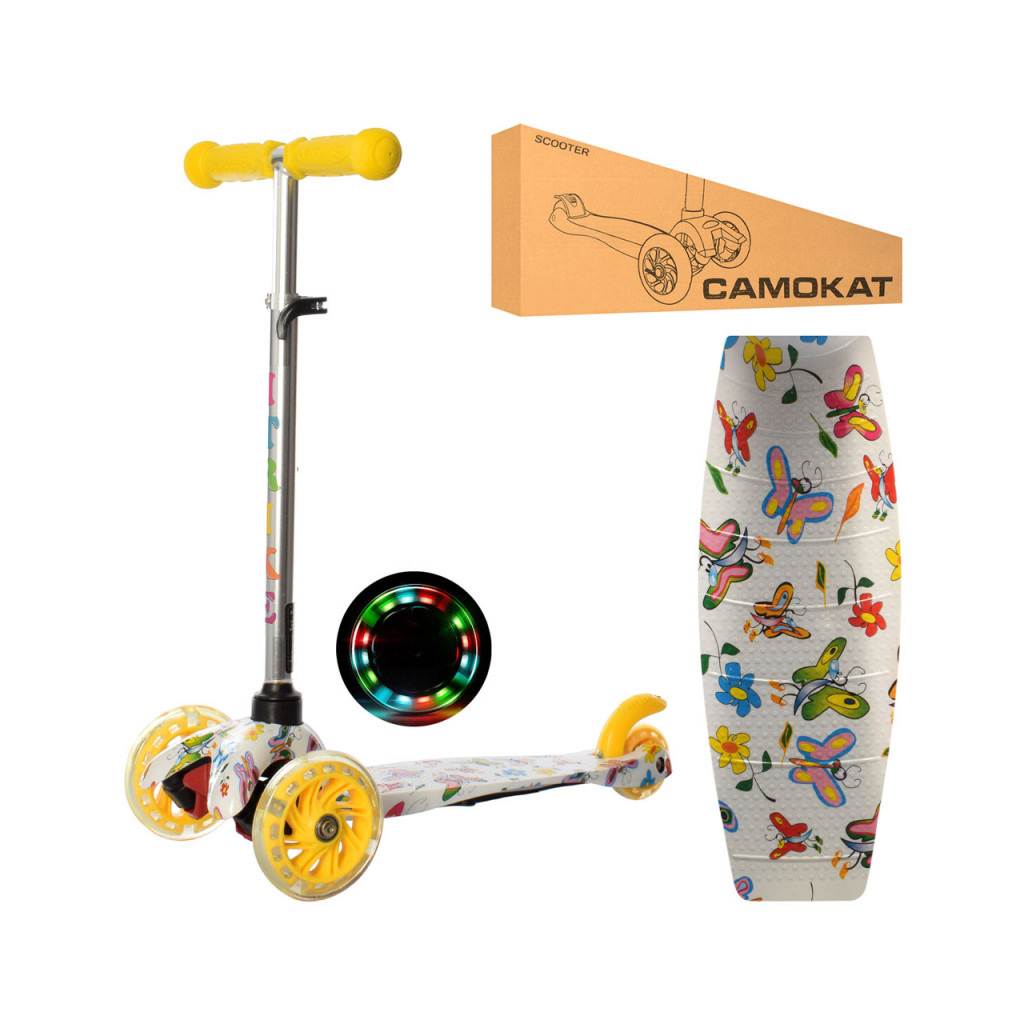 Самокат iTrike Mini yellow (3-013-4-F-Y yellow) - зображення 2