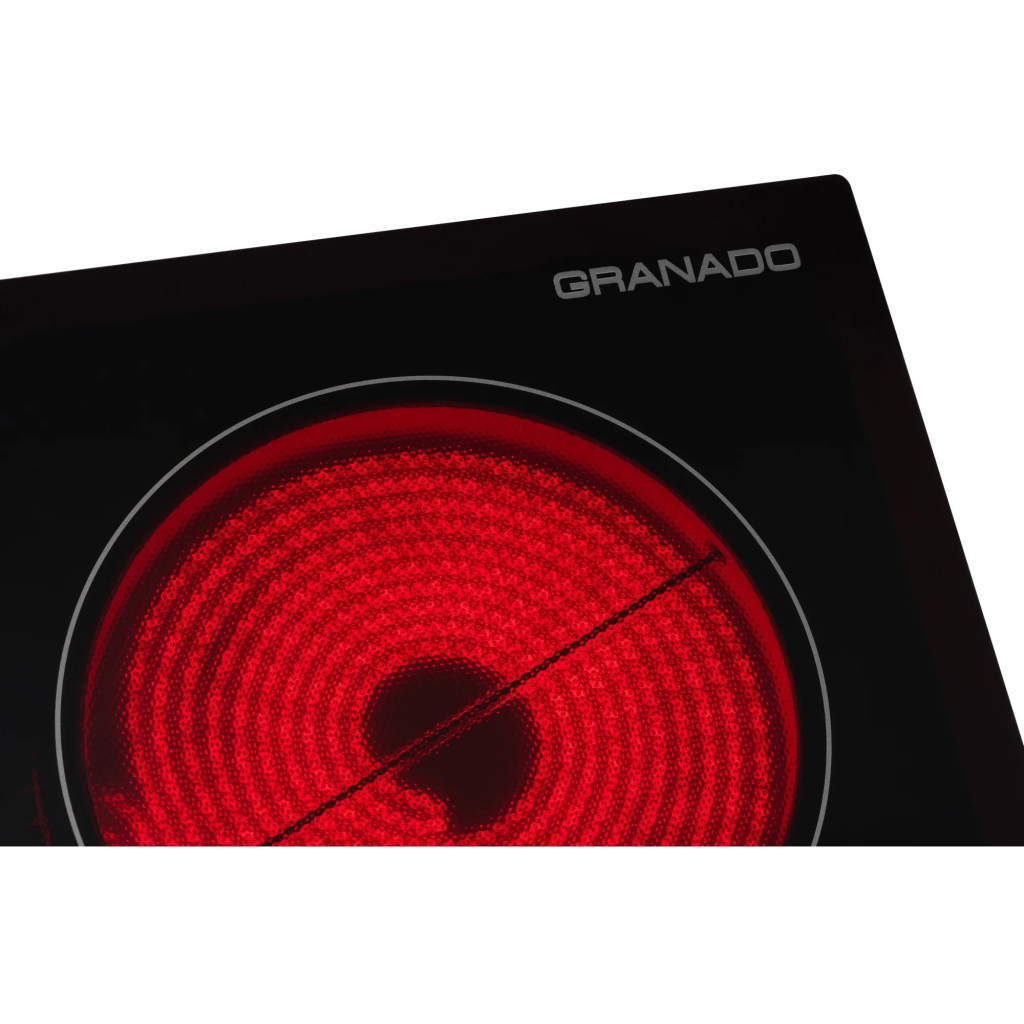 Варочна поверхня GRANADO GVH 624 black glass - зображення 5