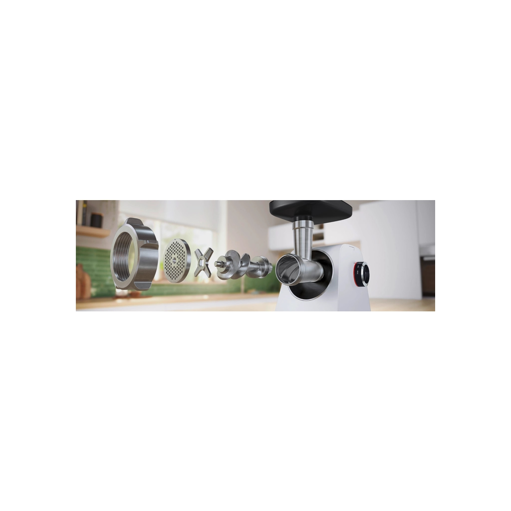 М'ясорубка Bosch MFWS607W - зображення 7